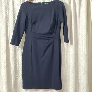 Ralph Lauren Bracelet length sleeve MIDI Dress